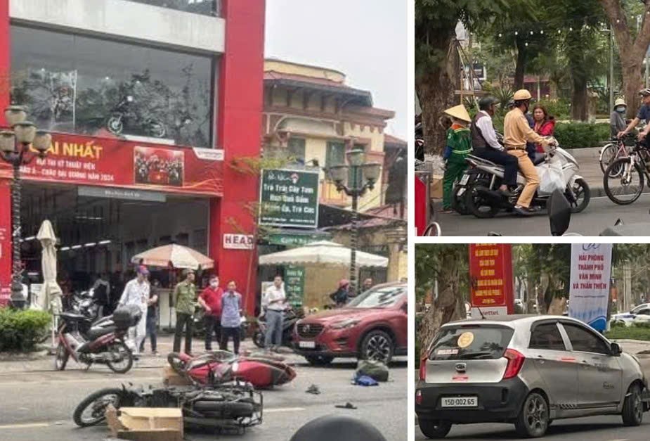 Thông tin về vụ va chạm giao thông xảy ra ở tuyến đường Trần Phú ngày 27/3/2025